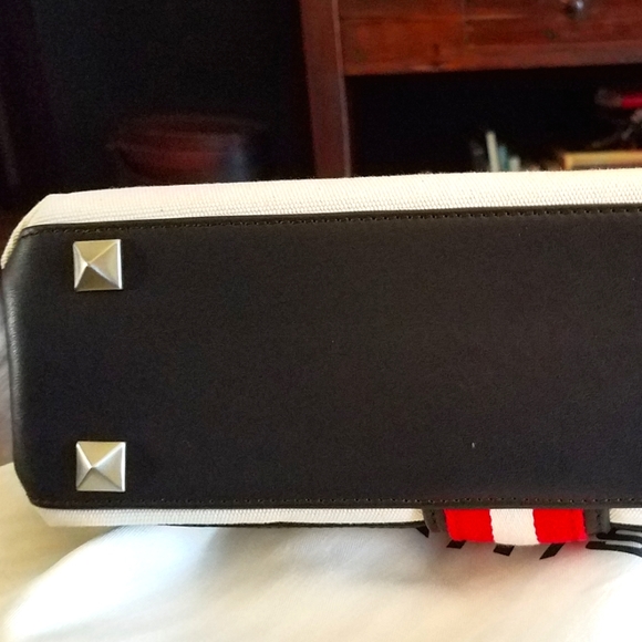 Sonia Rykiel New w/Tags. Linen Shoulder Bag - Picture 5 of 10